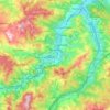 Marzabotto topographic map, elevation, terrain