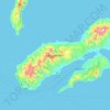 Pulau Ambon topographic map, elevation, terrain
