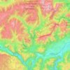 Cismon topographic map, elevation, terrain