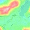 Mineral topographic map, elevation, terrain