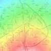 Amol topographic map, elevation, terrain