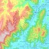 Rodeio topographic map, elevation, terrain