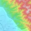 Lawe Bulan topographic map, elevation, terrain