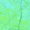 Cengkareng Barat topographic map, elevation, terrain