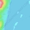 Small Isles topographic map, elevation, terrain
