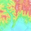 Poian topographic map, elevation, terrain