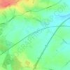 Elmesthorpe topographic map, elevation, terrain