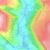 Froggatt topographic map, elevation, terrain