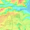 Martlesham topographic map, elevation, terrain