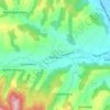 Locika topographic map, elevation, terrain