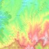 Gorna Boshava topographic map, elevation, terrain