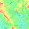 Trysull and Seisdon topographic map, elevation, terrain