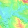 Palmas topographic map, elevation, terrain