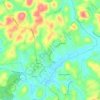 Slater-Marietta topographic map, elevation, terrain