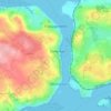 Passage West topographic map, elevation, terrain