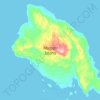 Mussau Island topographic map, elevation, terrain