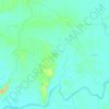 Belitang Hilir topographic map, elevation, terrain