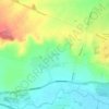 Harpole topographic map, elevation, terrain