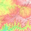 Faxinal dos Guedes topographic map, elevation, terrain