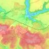 Vauciennes topographic map, elevation, terrain
