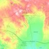 Eyyübiye topographic map, elevation, terrain