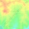 Dhanora Kokate topographic map, elevation, terrain