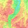 Trostberg topographic map, elevation, terrain