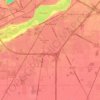 Perrysburg topographic map, elevation, terrain