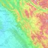Solan topographic map, elevation, terrain
