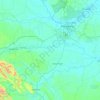 Sungai Kampar Kanan topographic map, elevation, terrain