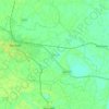 Bettiah topographic map, elevation, terrain