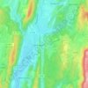 Saint-Julien topographic map, elevation, terrain