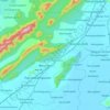 Yelamanchili topographic map, elevation, terrain