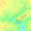 Aspall topographic map, elevation, terrain