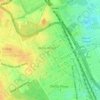 Okhla Phase - II topographic map, elevation, terrain