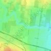 Deanside topographic map, elevation, terrain