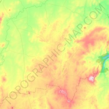Salisbury Plains topographic map, elevation, terrain