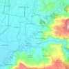 Imogiri topographic map, elevation, terrain