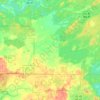 Town of Enterprise topographic map, elevation, terrain