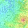 Pierce County topographic map, elevation, terrain