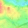 Aldham topographic map, elevation, terrain