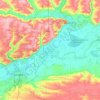 Аксайский район topographic map, elevation, terrain