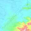 Seluas topographic map, elevation, terrain