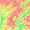 Payzac topographic map, elevation, terrain