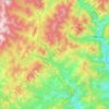 Starchiojd topographic map, elevation, terrain