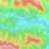 Zalla topographic map, elevation, terrain