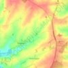 Walgrave topographic map, elevation, terrain