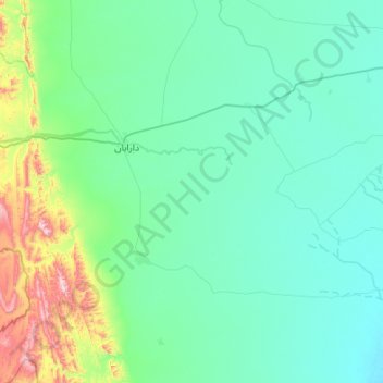 Daraban Tehsil topographic map, elevation, terrain