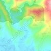 Kaliurip topographic map, elevation, terrain