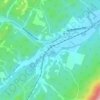 Gore topographic map, elevation, terrain